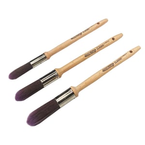 Arroworthy Classic Contractor Semi-Oval Round Sash Brush