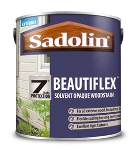 Sadolin Beautiflex Solvent Opaque Woodstain Ready Mixed