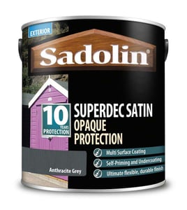 Sadolin Superdec Opaque Wood Protection Satin Ready Mixed