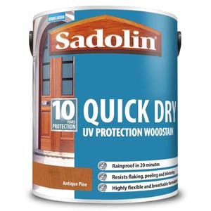 Sadolin Quick Drying UV Protection Woodstain Ready Mixed