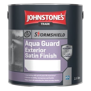 Johnstone's Trade Stormshield Aqua Guard Exterior Satin Tinted Colour Match