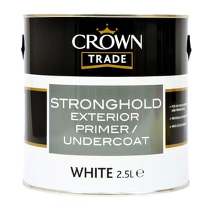 Crown Trade Stronghold Exterior Primer Undercoat White