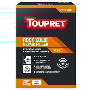 Toupret Rock Solid Repair Filler 2kg