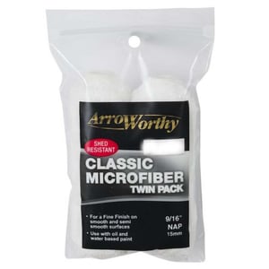 Arroworthy Classic Microfiber 4 Inch Mini Roller Sleeve 2 Pack