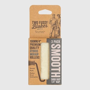 Two Fussy Blokes 4 Inch Smooth Mohair Hybrid Mini Roller Sleeves