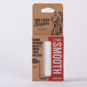 Two Fussy Blokes 4 Inch Smooth Mini Roller Sleeves