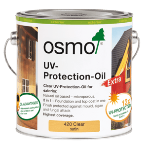 Osmo Uv Protection Oil Extra Satin Tinted Colours