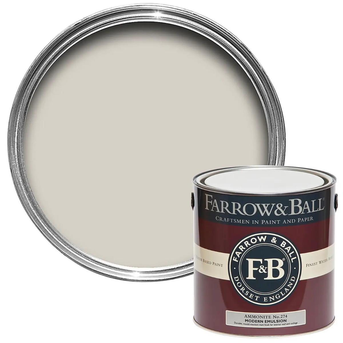 Farrow and Ball Modern Emulsion Ammonite