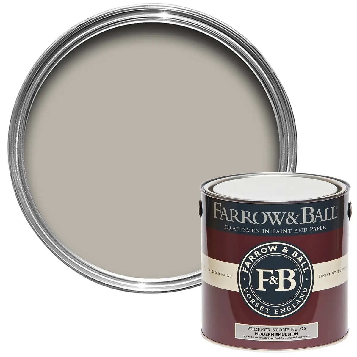 Farrow and Ball Modern Emulsion Purbeck Stone